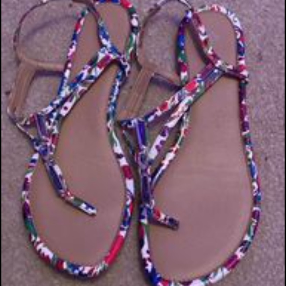 flower sandals